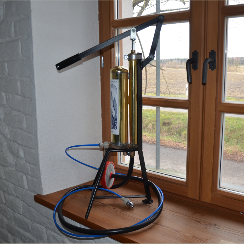Not-Versorgung Trinkwasser: Autark Hand-Pumpensystem | Outdoor, Survival, Camping, Wasserfilter