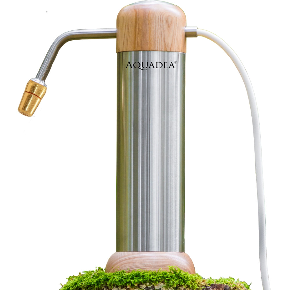 Trinkwasserfilter Okato Nature + Trinkwasserverwirbler ToneOne mit wählbaren Edelsteinen