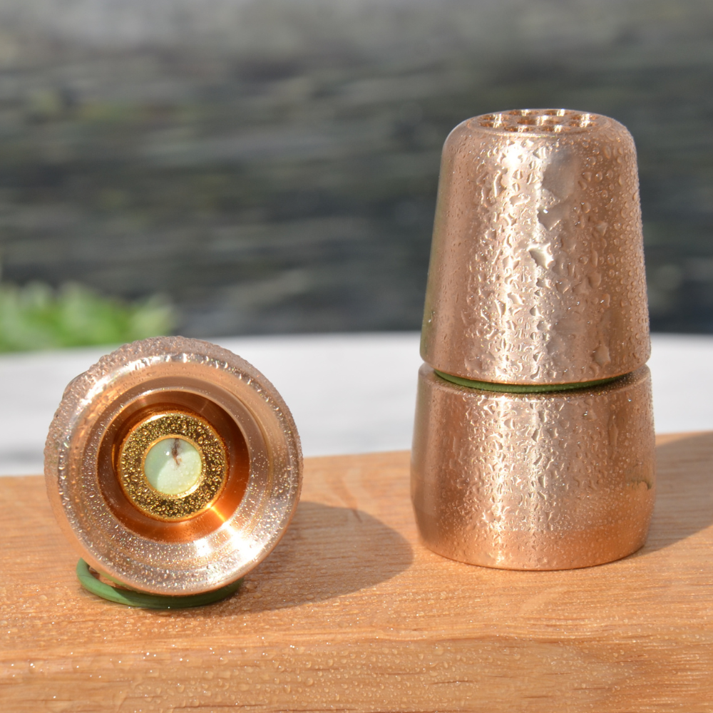 KRISTALLWIRBEL® Wasserwirbler ToneOne Basic Bronze - Zitronenchrysopras