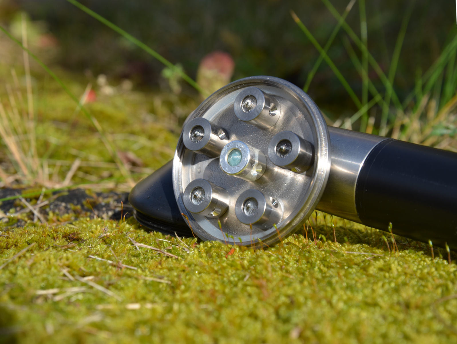 Kristallwirbel® Dusche „Waterfall 6“ Titan | Klarheit & Verbindung