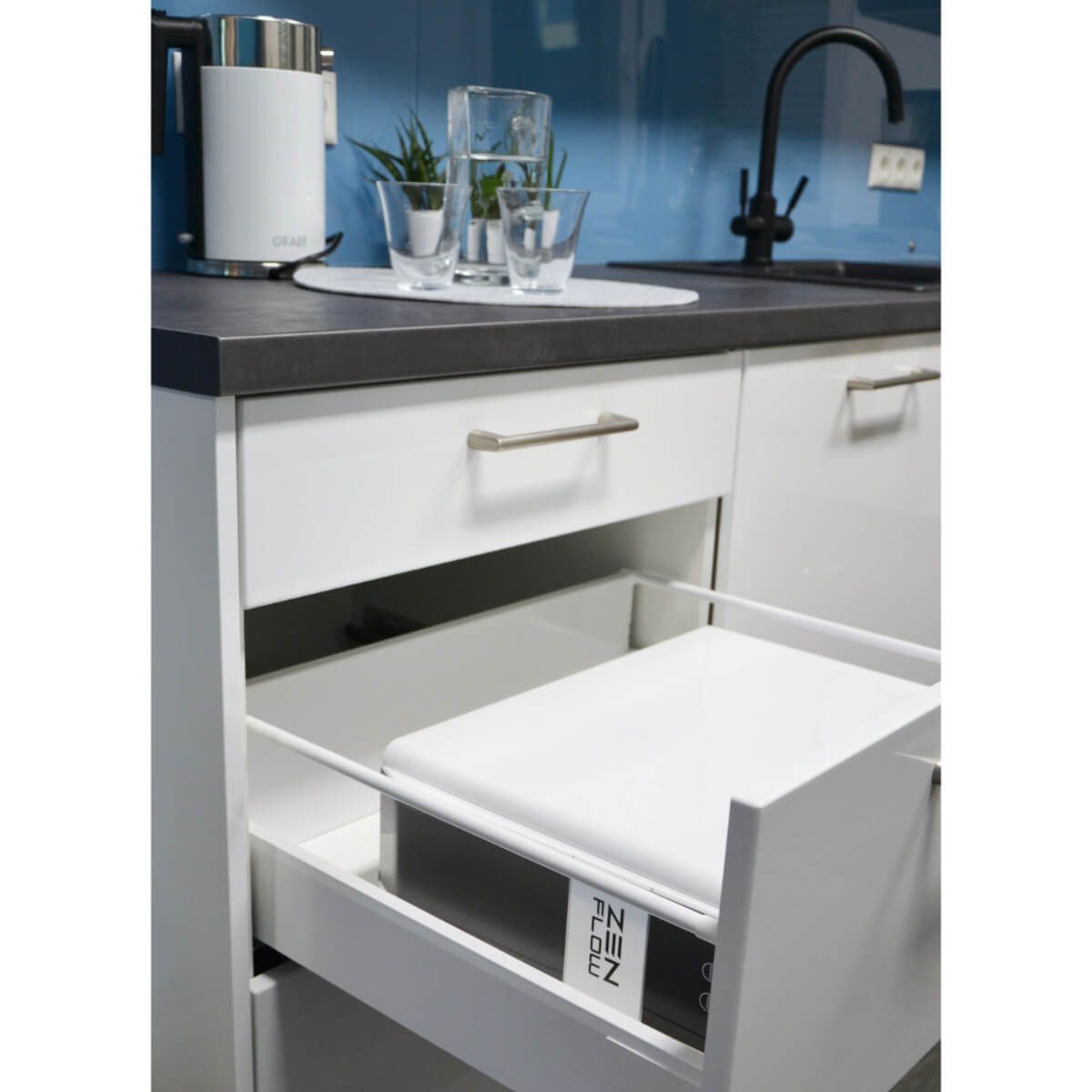 Aquadea "ZEN FLOW Set" – Direct Flow Umkehrosmoseanlage mit vorgeschaltetem Aquadea Kristallwirbel®-Inlinewirbler