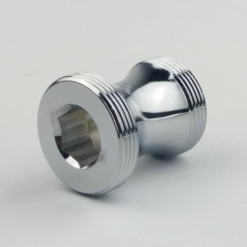 Adapter M19 AG x M22 AG lang (25mm), verchromt - AQUADEA GmbH