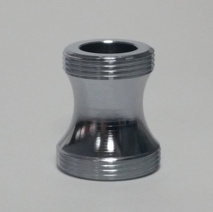 Adapter M19 AG x M22 AG lang (25mm), verchromt - AQUADEA GmbH