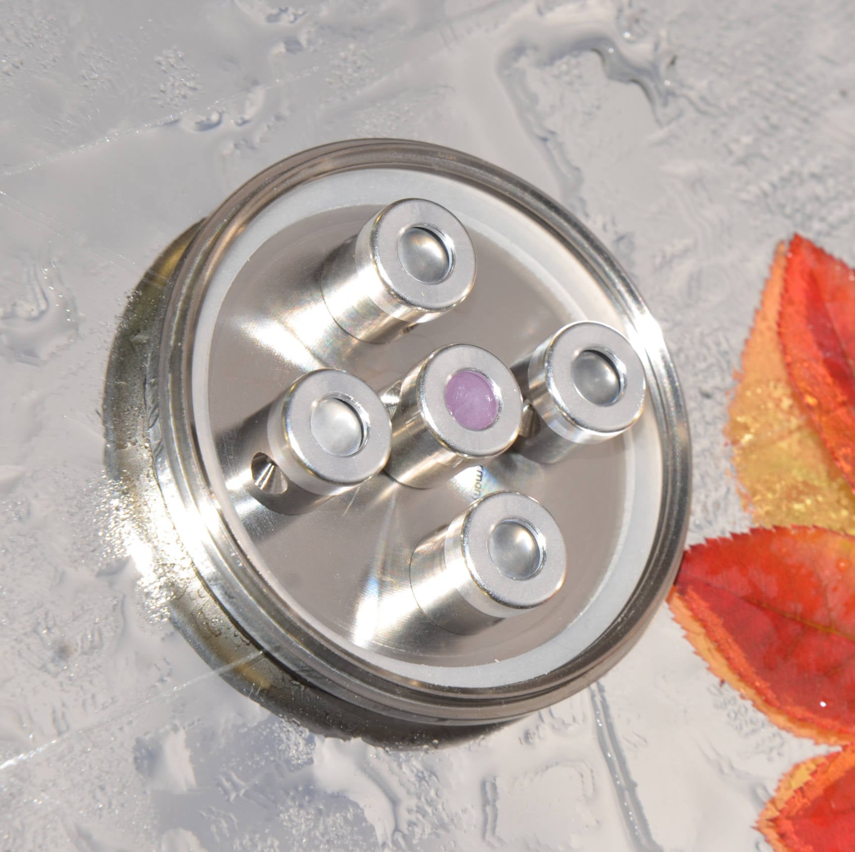 Kristallwirbel® Dusche „Light of Lithium“ - Titan 5 | Bewusstsein & Energiefluss