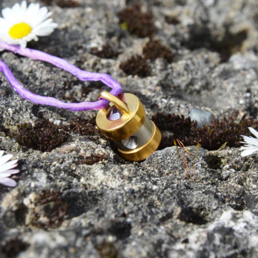 NATURE BLESSING | Natur Segen |  HERZ-KOHÄRENZ KRISTALLWIRBEL SCHMUCK ANHÄNGER