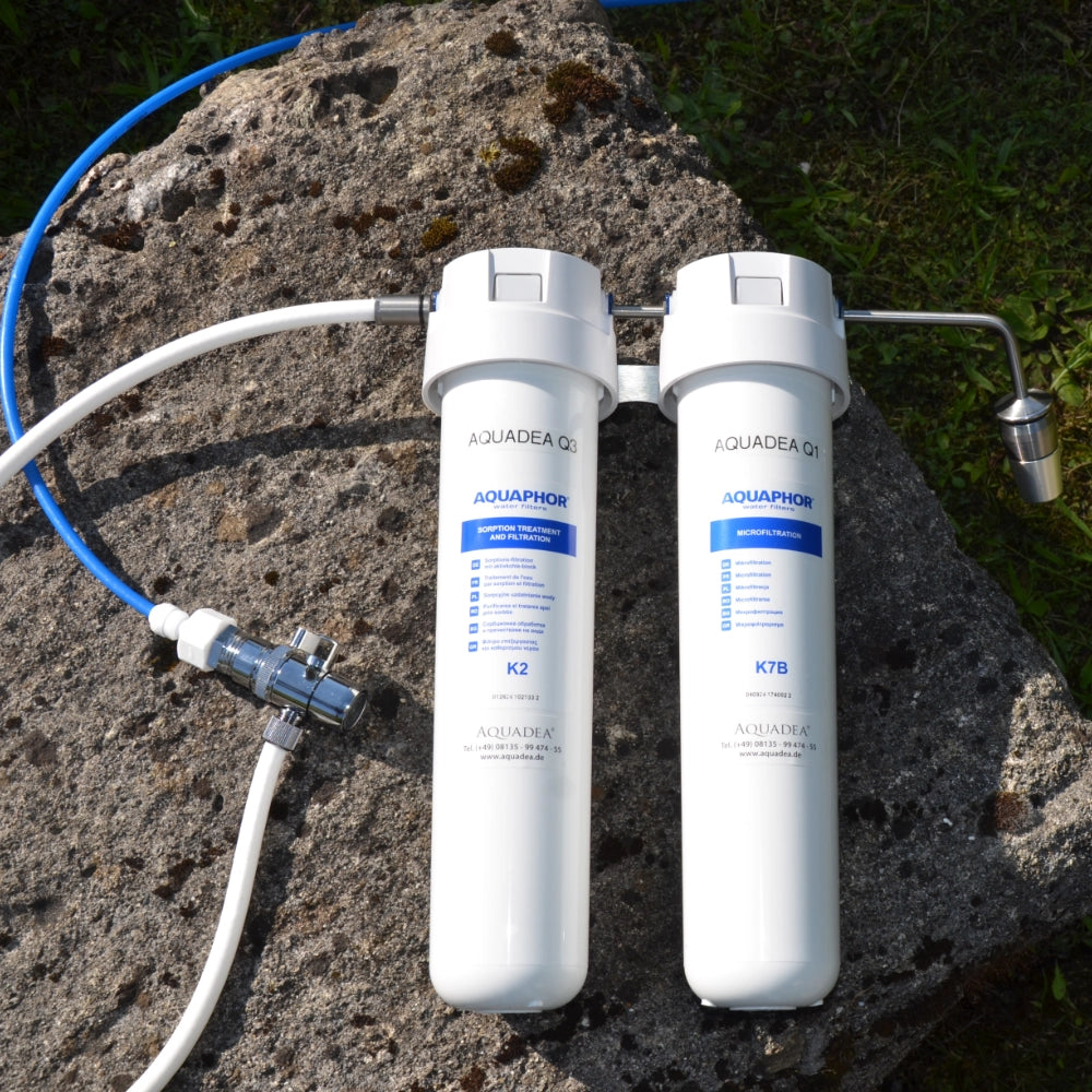 Not-Versorgung Trinkwasser: Autark Hand-Pumpensystem | Outdoor, Survival, Camping, Wasserfilter