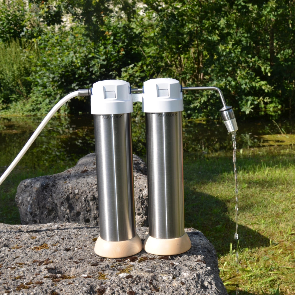 Not-Versorgung Trinkwasser: Autark Hand-Pumpensystem | Outdoor, Survival, Camping, Wasserfilter