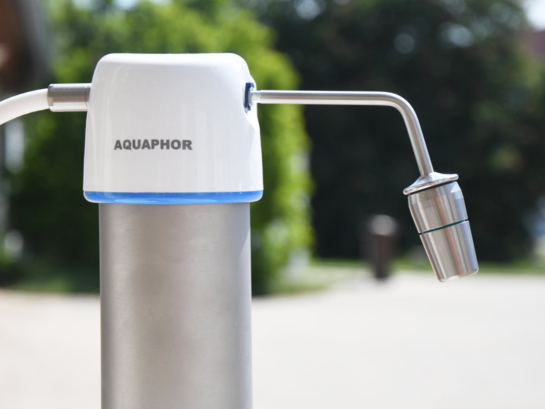 Okato® Style countertop filter | Pollutant and germ filtration for tap water