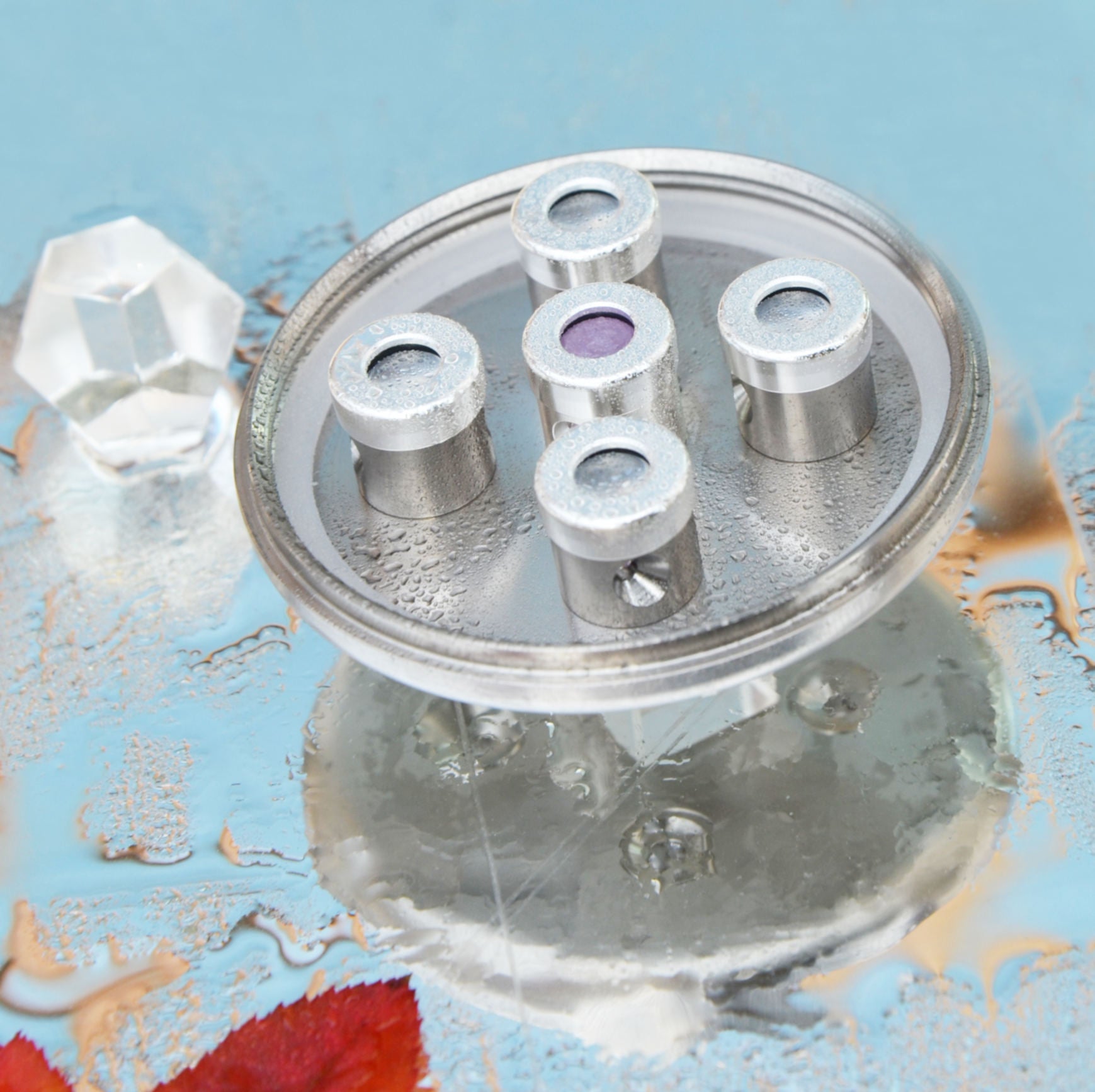 Kristallwirbel® Dusche „Light of Lithium“ - Titan 5 | Bewusstsein & Energiefluss