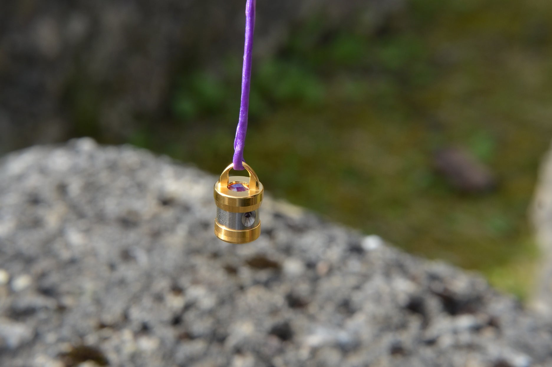 NATURE BLESSING | Natur Segen |  HERZ-KOHÄRENZ KRISTALLWIRBEL SCHMUCK ANHÄNGER