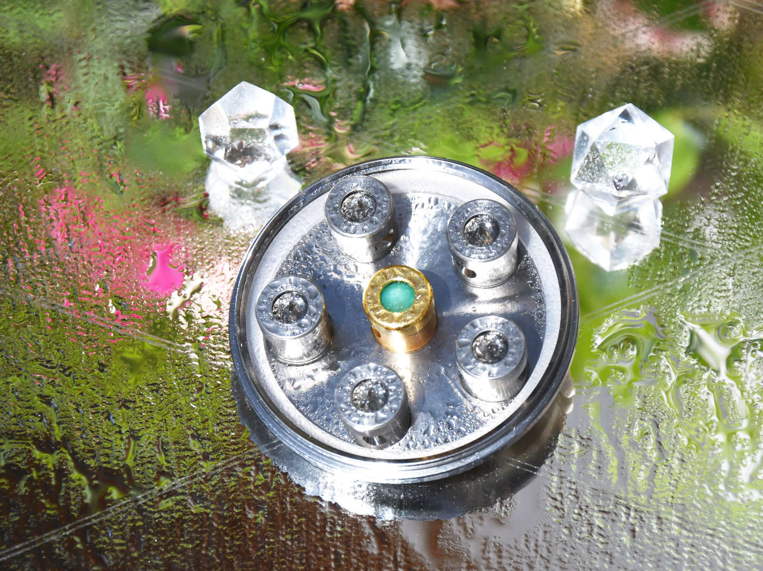 Aquadea Kristallwirbel-Dusche Gioia Verde Venusblume