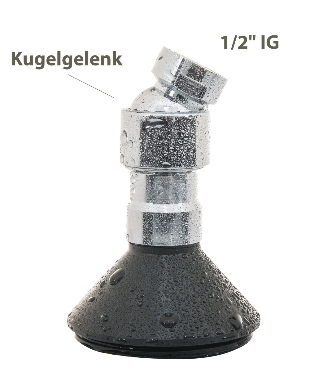 Aquadea Kristallwirbel-Dusche Fleur Saphir Venusblume