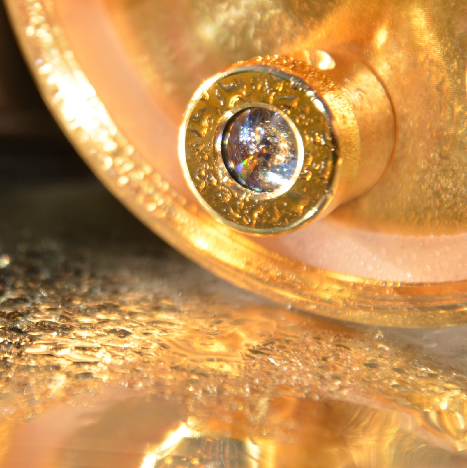 Kristallwirbel® Dusche "High-Gold Quantum 6" Titan-Gold