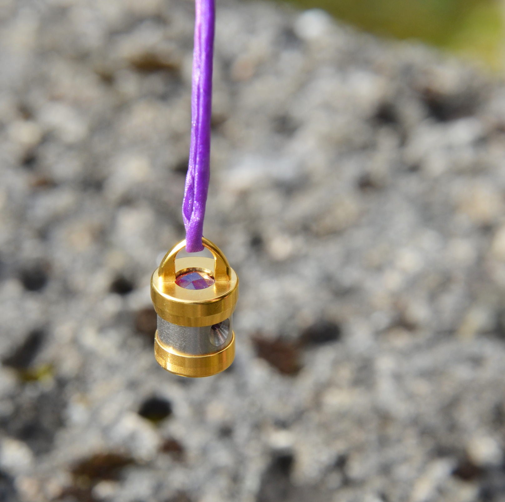 NATURE BLESSING | Natur Segen |  HERZ-KOHÄRENZ KRISTALLWIRBEL SCHMUCK ANHÄNGER