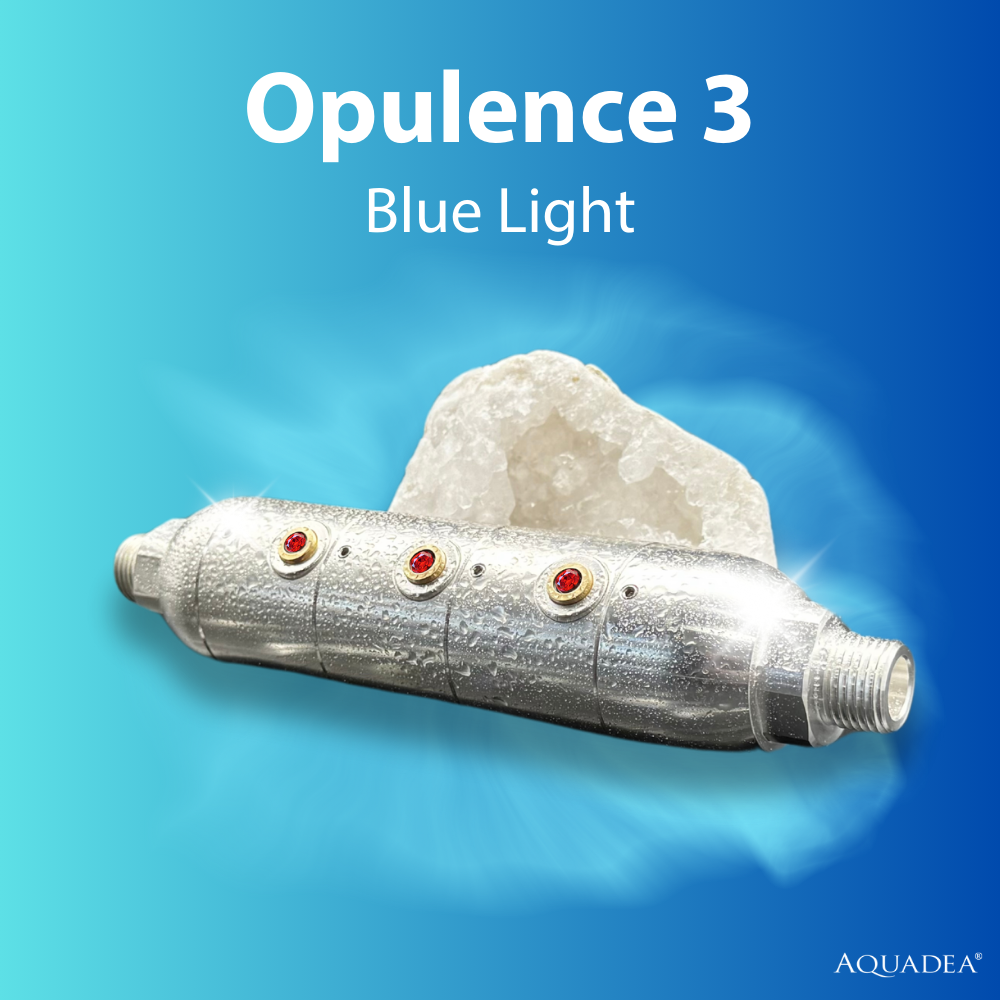 (NEU) Wasserverwirbler Inline Opulence 3 Blue Light (Aquamarin/Larima/Iolith)