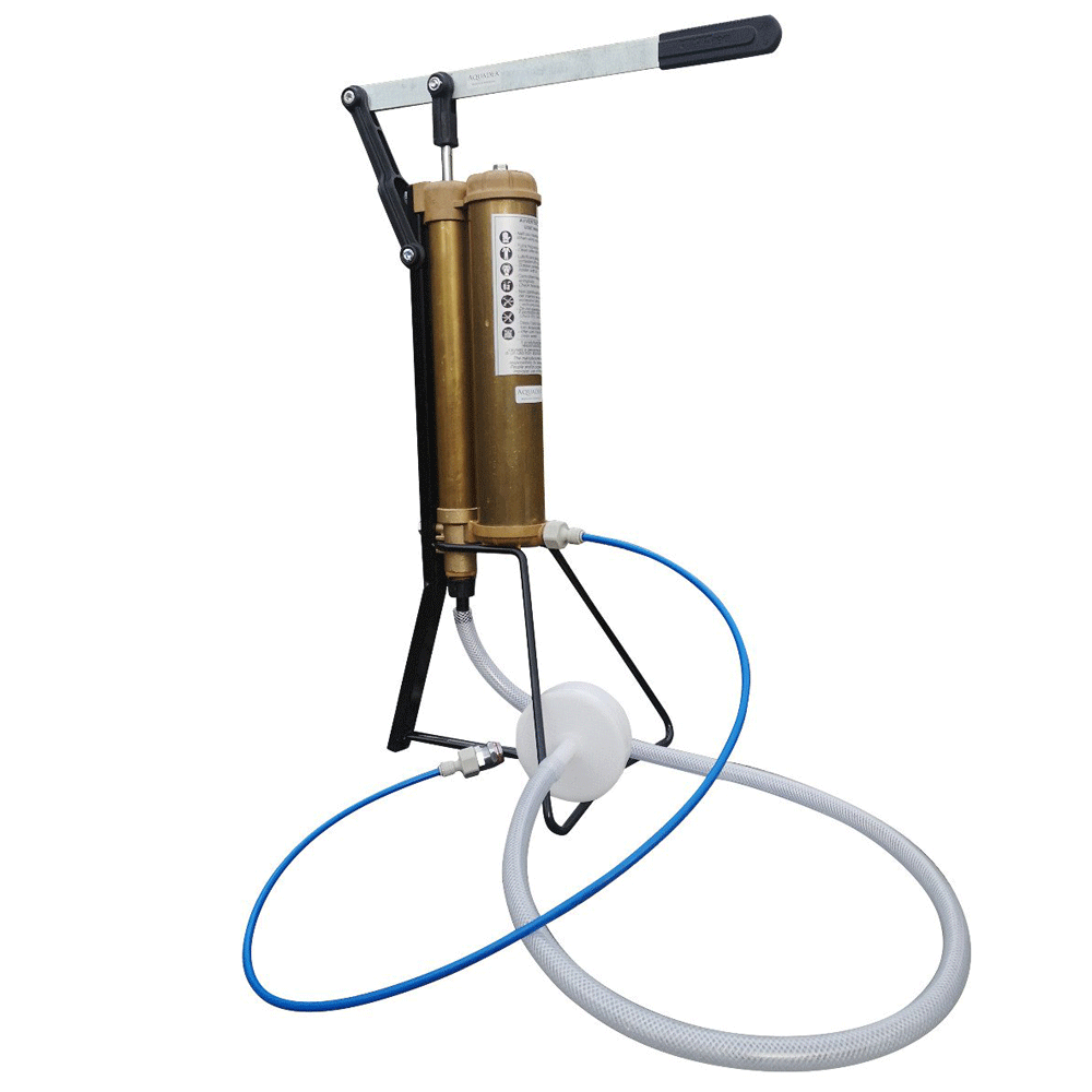 Not-Versorgung Trinkwasser: Autark Hand-Pumpensystem | Outdoor, Survival, Camping - AQUADEA GmbH