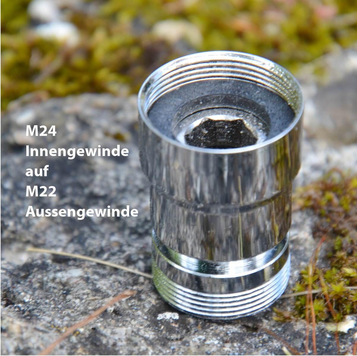 Adapter M24 IG x M22 AG - AQUADEA GmbH